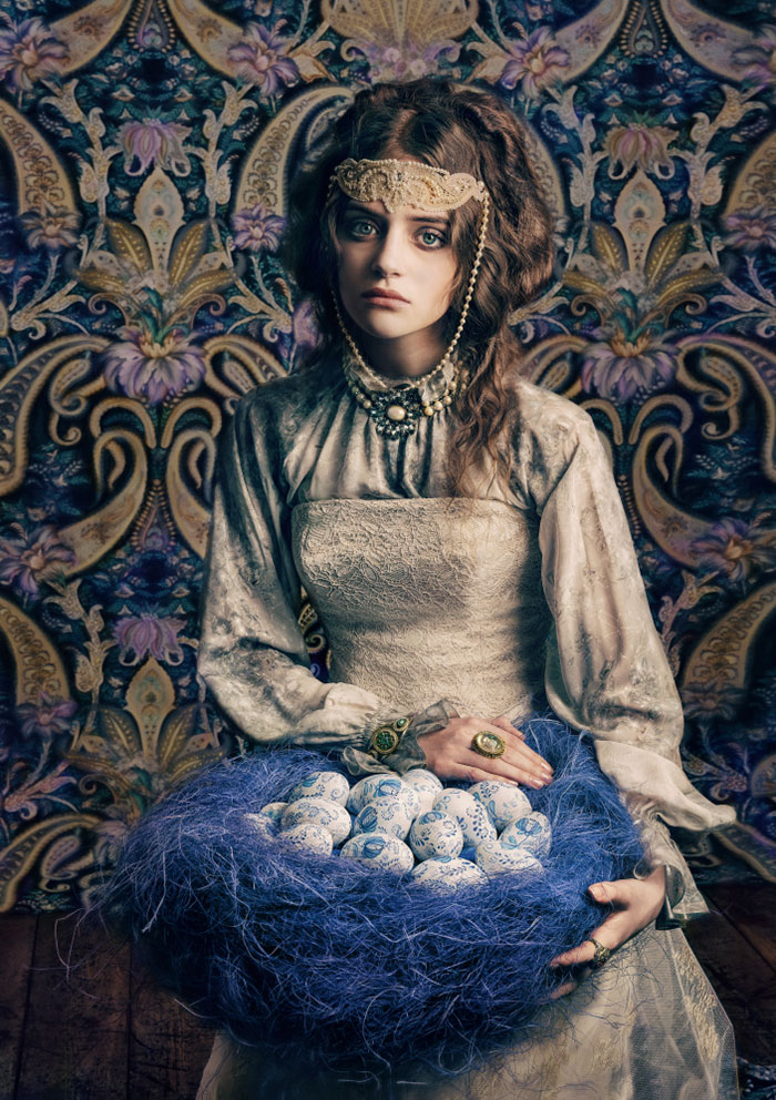 Colorful Portraits Celebrate The Unique Beauty Of Slavic Folklore By Combining Traditionalism With High-Fashion