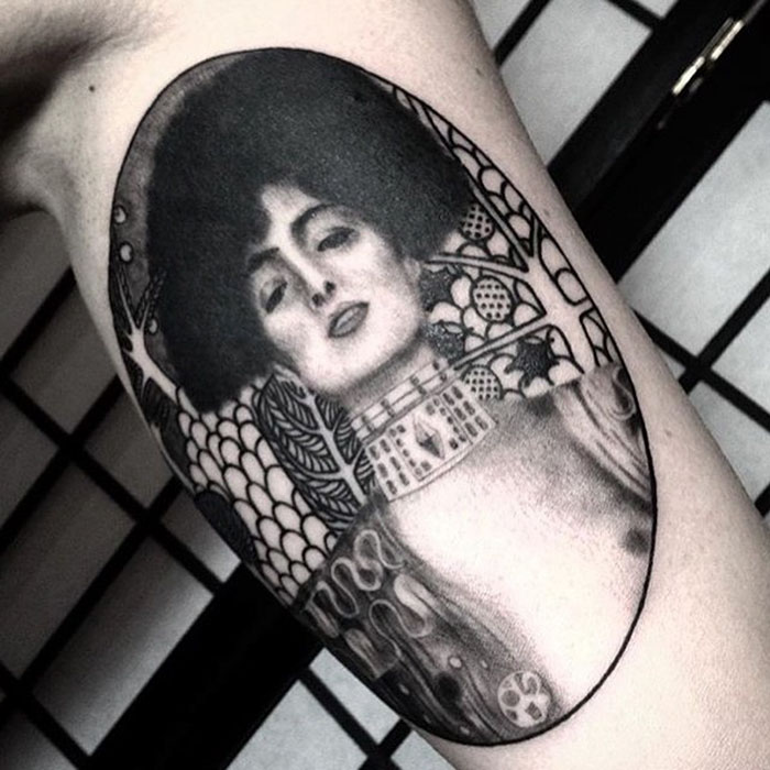 29 Gustav Klimt Tattoos To Show Your Artistic Side 29 Gustav Klimt Tattoos To Show Your Artistic Side
