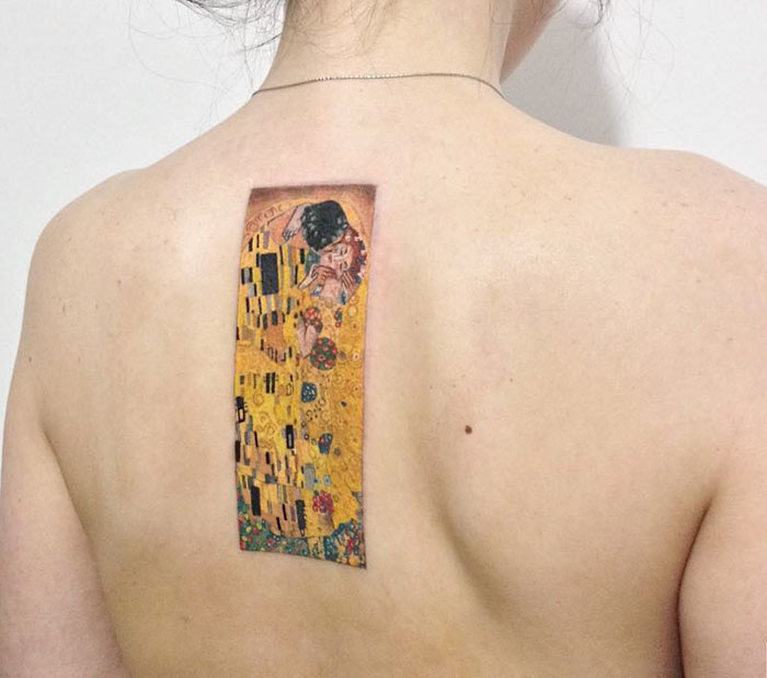 29 Gustav Klimt Tattoos To Show Your Artistic Side 29 Gustav Klimt Tattoos To Show Your Artistic Side