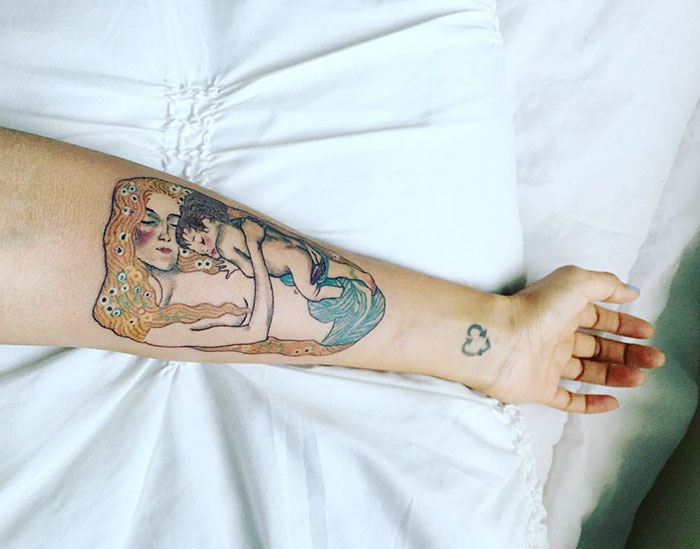 29 Gustav Klimt Tattoos To Show Your Artistic Side 29 Gustav Klimt Tattoos To Show Your Artistic Side