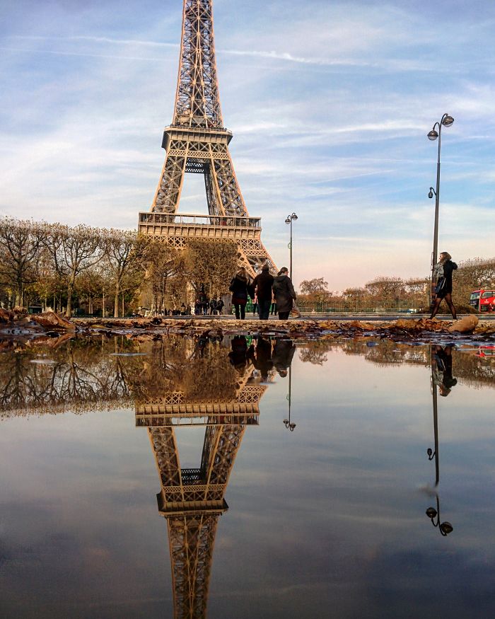 I Travel The World To Photograph The Parallel Worlds Of Puddles With My Smartphone I Travel The World To Photograph The Parallel Worlds Of Puddles With My Smartphone