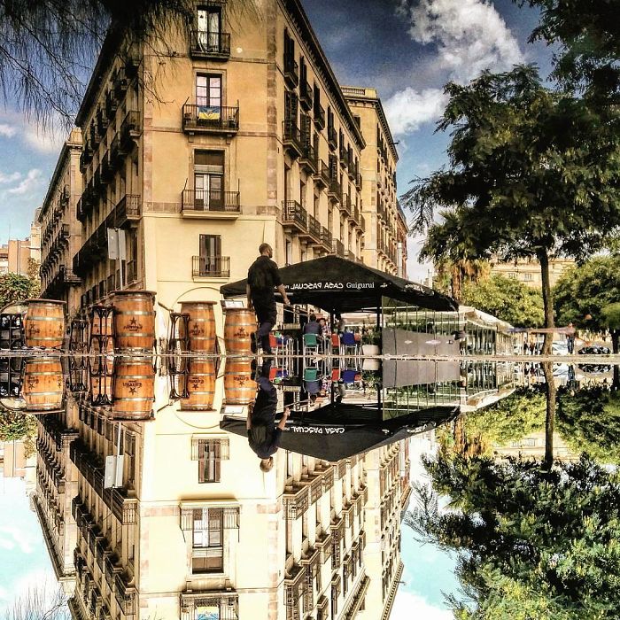 I Travel The World To Photograph The Parallel Worlds Of Puddles With My Smartphone I Travel The World To Photograph The Parallel Worlds Of Puddles With My Smartphone