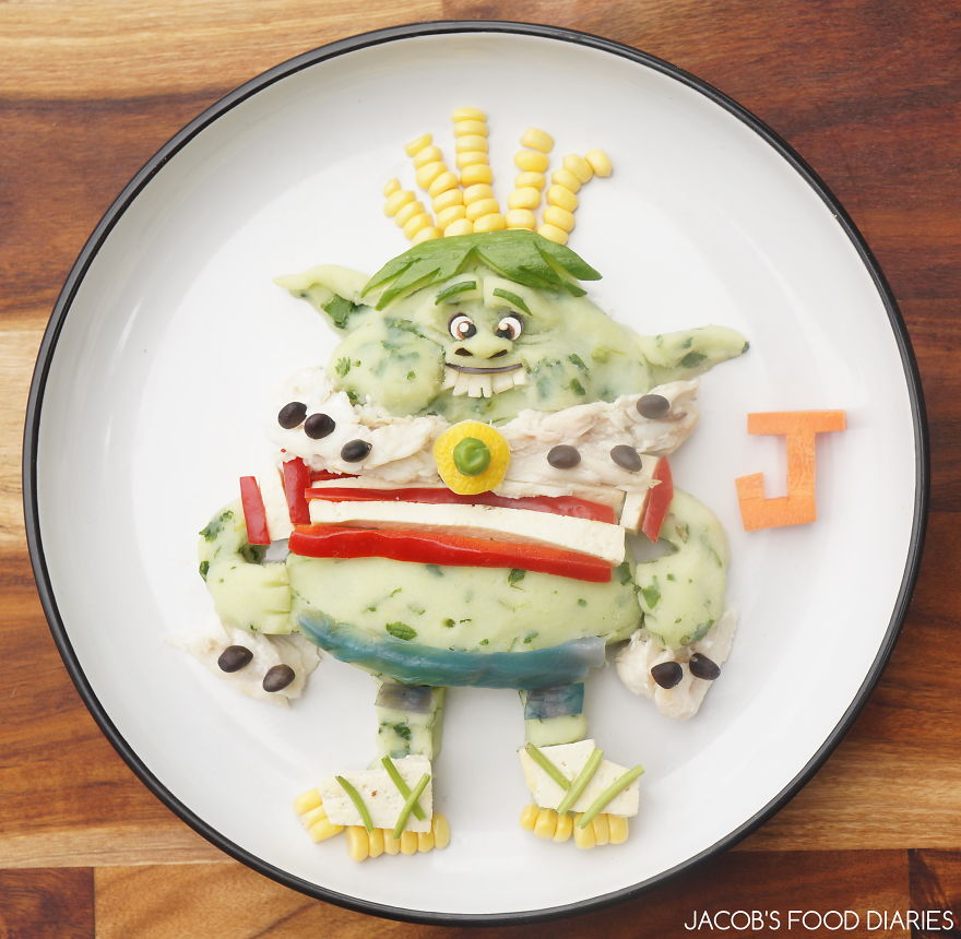 To Make My Son Eat Healthy Food, I Turn It Into His Favorite Cartoons (Part 3) To Make My Son Eat Healthy Food, I Turn It Into His Favorite Cartoons (Part 3)