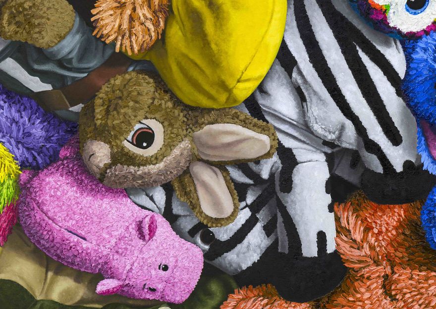 I Quit My Job To Paint Stuffed Animals That Bring Back Childhood Joy I Quit My Job To Paint Stuffed Animals That Bring Back Childhood Joy