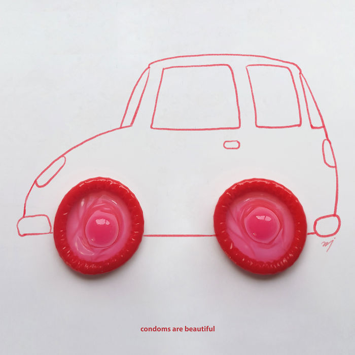 I Used Condoms To Raise Awareness Of World AIDS Day I Used Condoms To Raise Awareness Of World AIDS Day