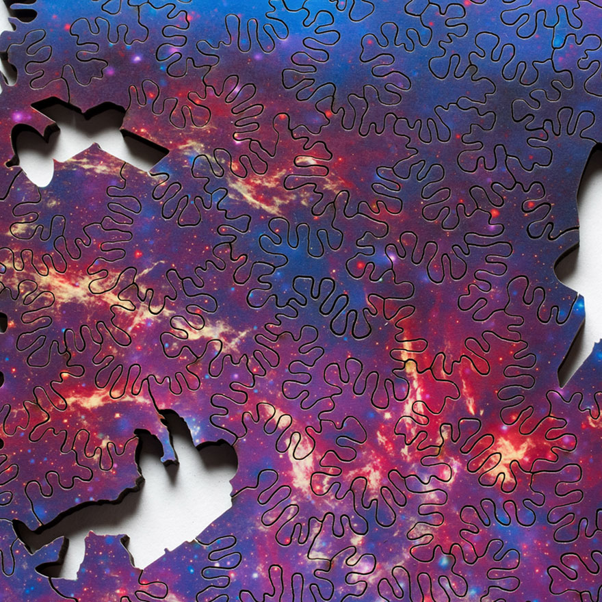 Infinity Galaxy Puzzle That Has No Beginning Or End And Can Be Assembled In Any Direction Infinity Galaxy Puzzle That Has No Beginning Or End And Can Be Assembled In Any Direction