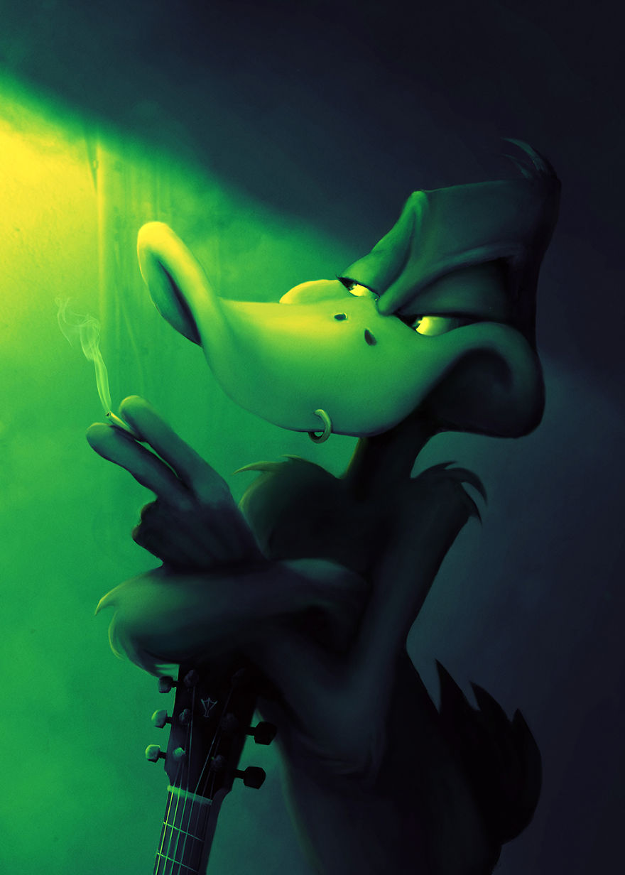 I Created A Fictional Rock Band With The Members From Looney Tunes I Created A Fictional Rock Band With The Members From Looney Tunes