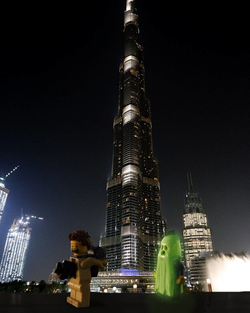 I Show The Beauty Of Dubai Through The Eyes Of A Lego Backpacker