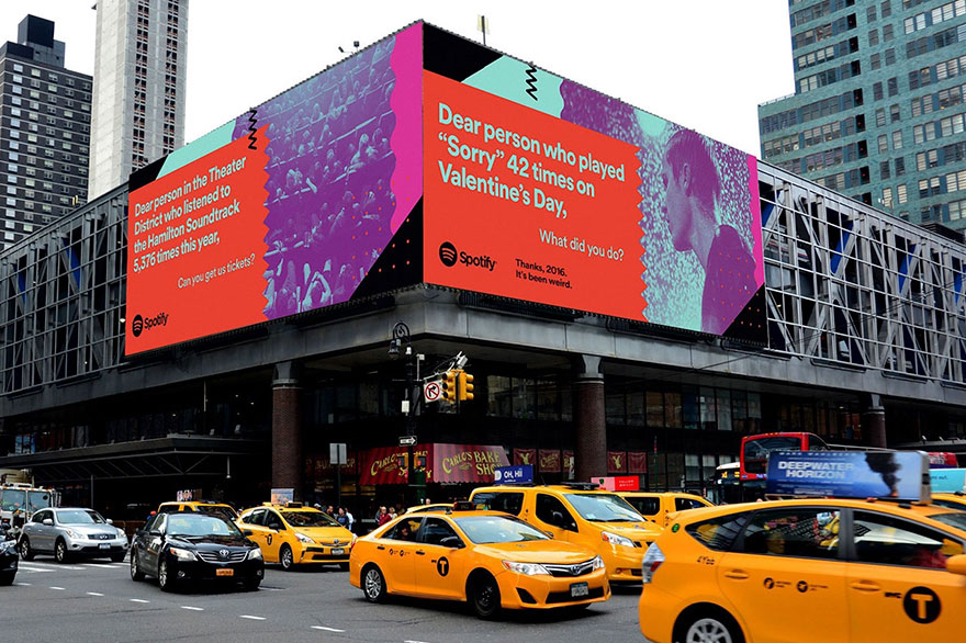 Spotify Reveals Its Users’ Most Embarrassing Listening Habits On Giant Billboards Spotify Reveals Its Users’ Most Embarrassing Listening Habits On Giant Billboards