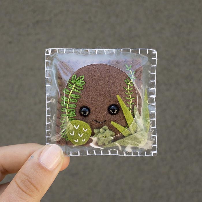 Artist Felts 100 Cute Faces For 100 Straight Days Artist Felts 100 Cute Faces For 100 Straight Days