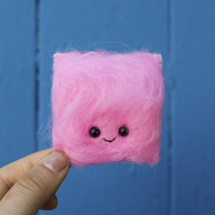 Artist Felts 100 Cute Faces For 100 Straight Days Artist Felts 100 Cute Faces For 100 Straight Days