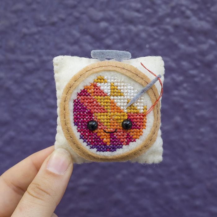 Artist Felts 100 Cute Faces For 100 Straight Days Artist Felts 100 Cute Faces For 100 Straight Days