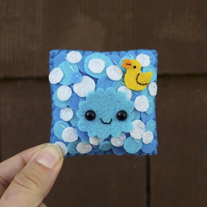 Artist Felts 100 Cute Faces For 100 Straight Days Artist Felts 100 Cute Faces For 100 Straight Days