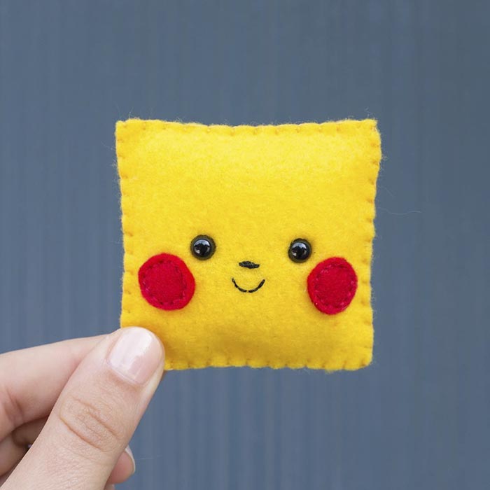 Artist Felts 100 Cute Faces For 100 Straight Days Artist Felts 100 Cute Faces For 100 Straight Days