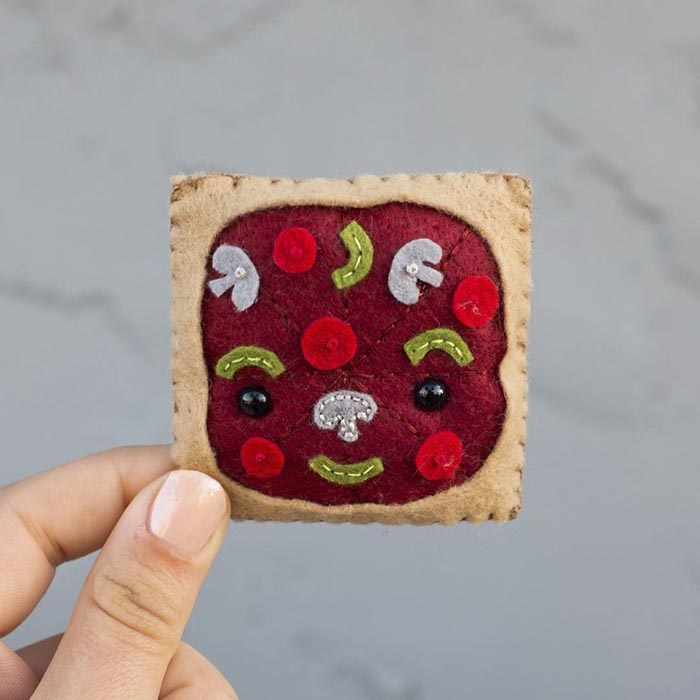 Artist Felts 100 Cute Faces For 100 Straight Days Artist Felts 100 Cute Faces For 100 Straight Days