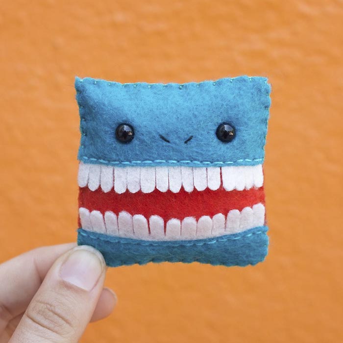 Artist Felts 100 Cute Faces For 100 Straight Days Artist Felts 100 Cute Faces For 100 Straight Days