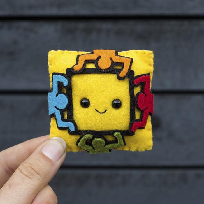 Artist Felts 100 Cute Faces For 100 Straight Days Artist Felts 100 Cute Faces For 100 Straight Days