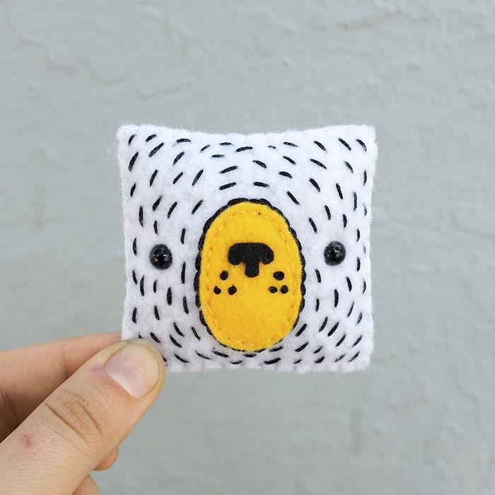 Artist Felts 100 Cute Faces For 100 Straight Days Artist Felts 100 Cute Faces For 100 Straight Days