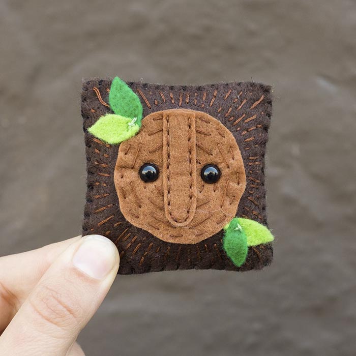 Artist Felts 100 Cute Faces For 100 Straight Days Artist Felts 100 Cute Faces For 100 Straight Days