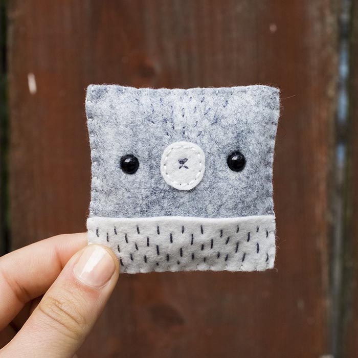 Artist Felts 100 Cute Faces For 100 Straight Days Artist Felts 100 Cute Faces For 100 Straight Days