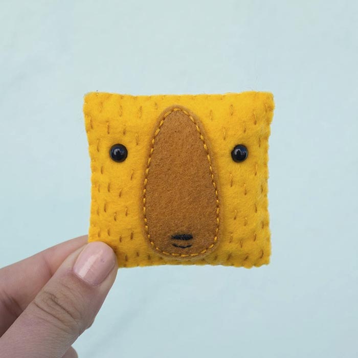 Artist Felts 100 Cute Faces For 100 Straight Days Artist Felts 100 Cute Faces For 100 Straight Days