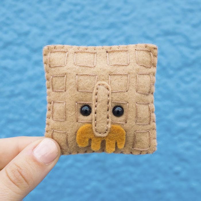 Artist Felts 100 Cute Faces For 100 Straight Days Artist Felts 100 Cute Faces For 100 Straight Days