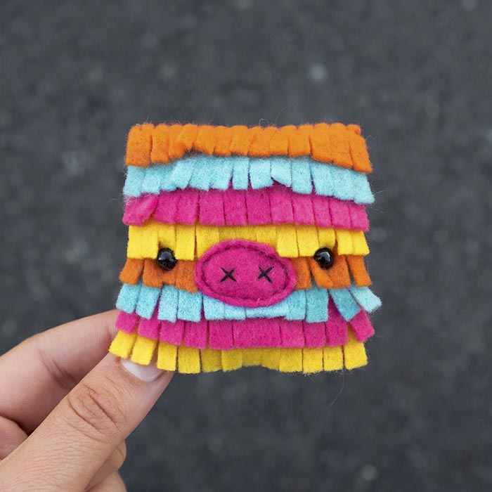 Artist Felts 100 Cute Faces For 100 Straight Days Artist Felts 100 Cute Faces For 100 Straight Days