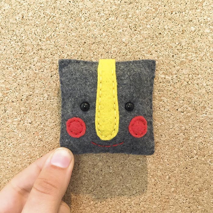 Artist Felts 100 Cute Faces For 100 Straight Days Artist Felts 100 Cute Faces For 100 Straight Days