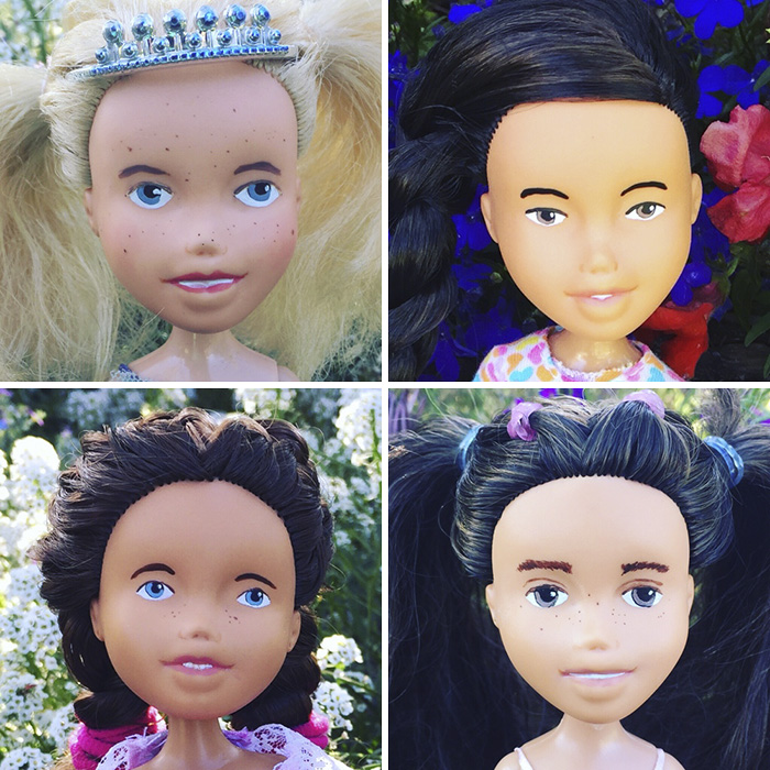 Perfectly Imperfect: I Upcycle My Dolls By Giving Them A More Natural Look Perfectly Imperfect: I Upcycle My Dolls By Giving Them A More Natural Look