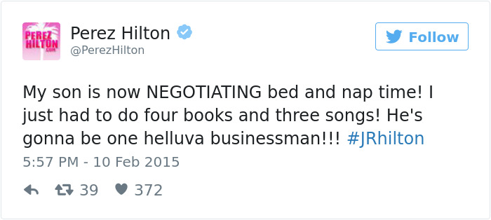 78 Hilarious Tweets By Celebrity Parents