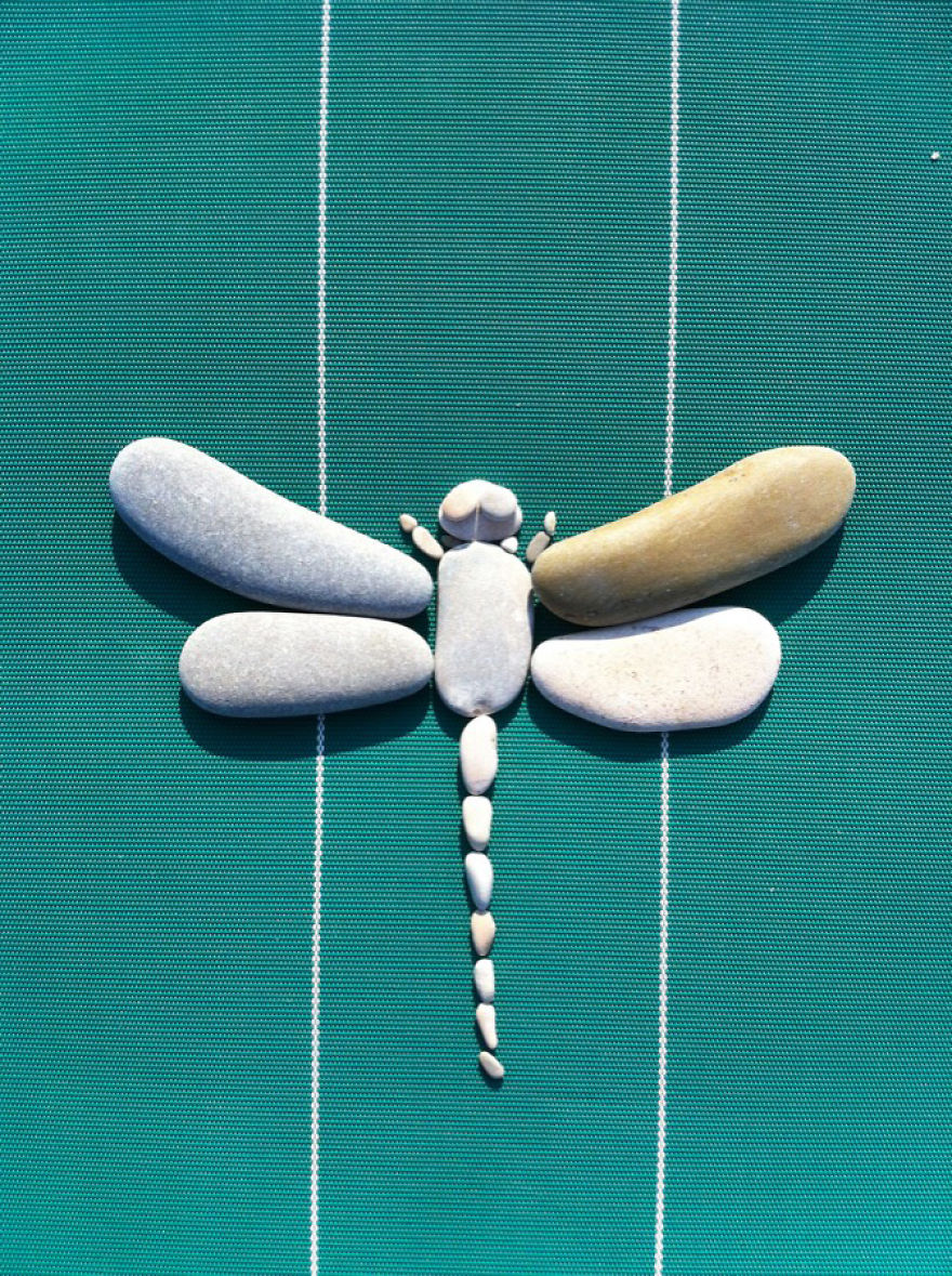 I Create Art From Stones I Find On The Beach I Create Art From Stones I Find On The Beach