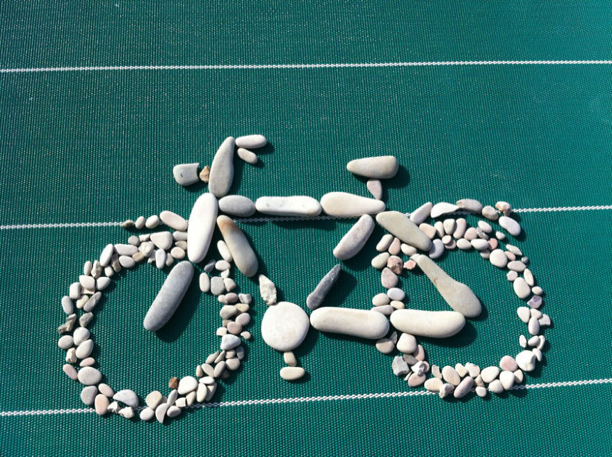 I Create Art From Stones I Find On The Beach I Create Art From Stones I Find On The Beach