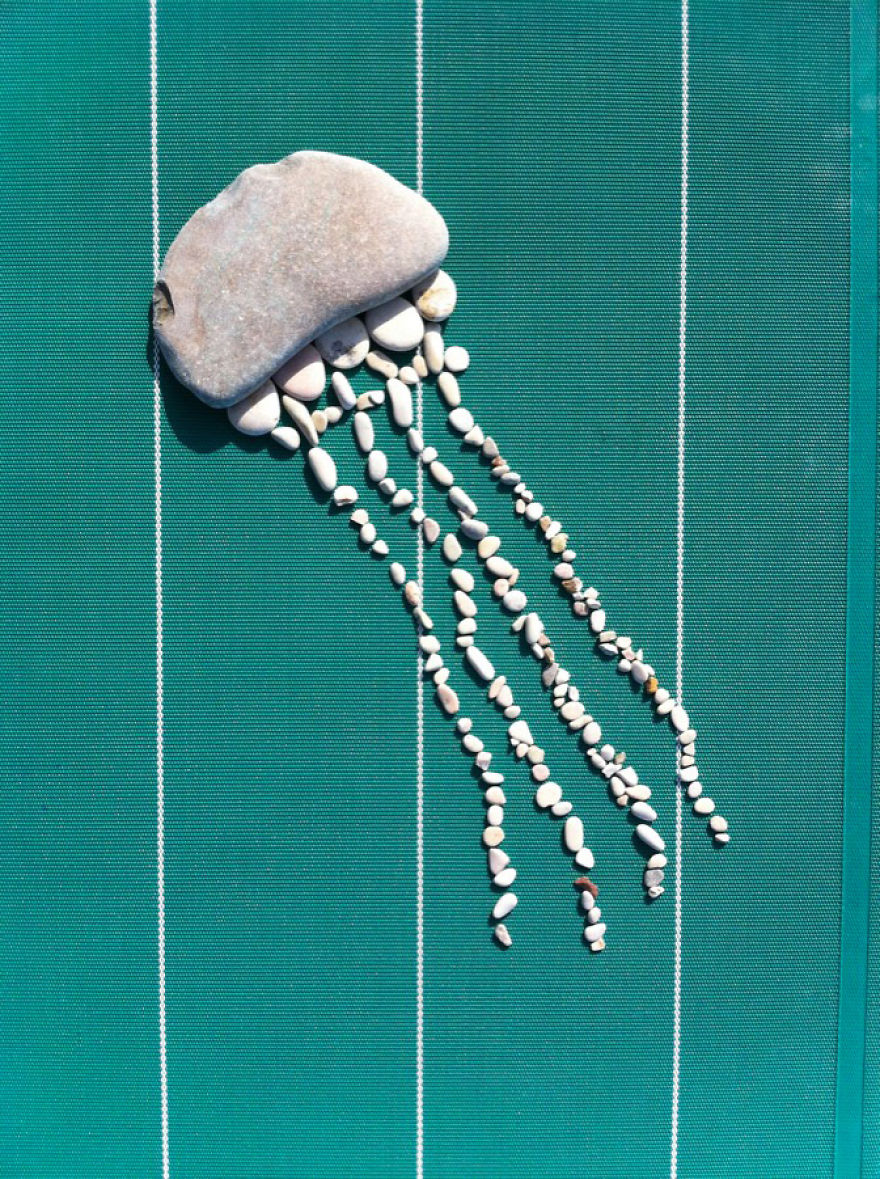 I Create Art From Stones I Find On The Beach I Create Art From Stones I Find On The Beach