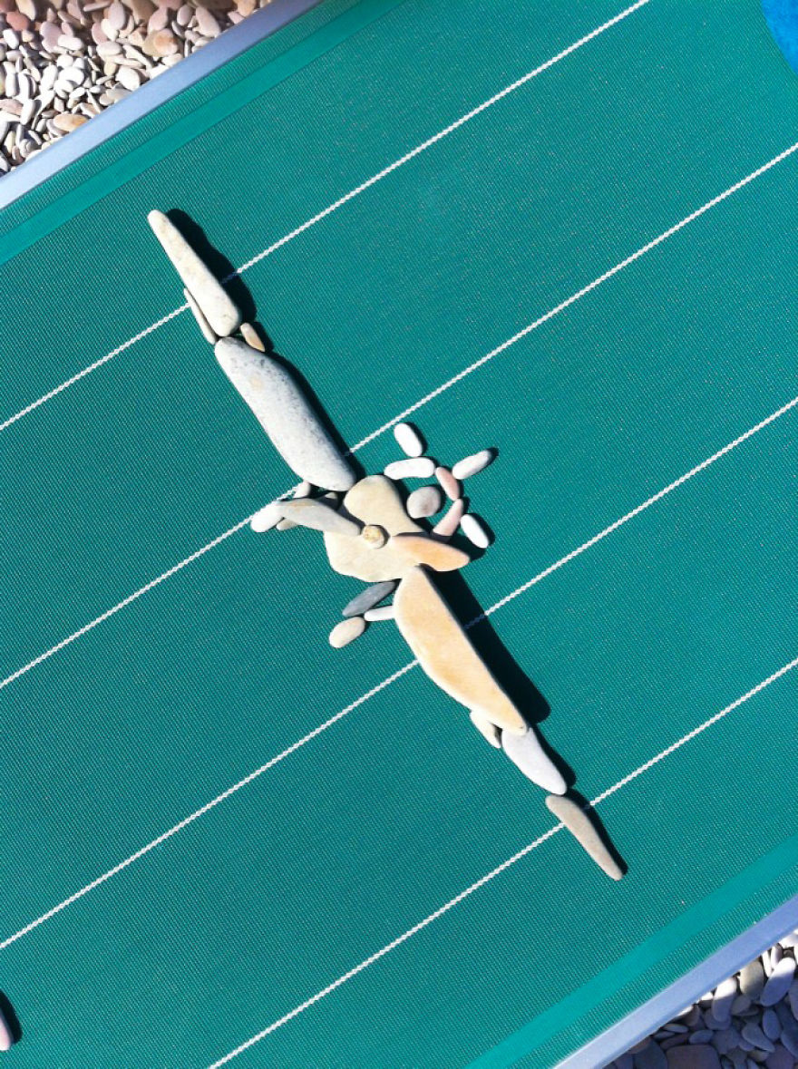 I Create Art From Stones I Find On The Beach I Create Art From Stones I Find On The Beach