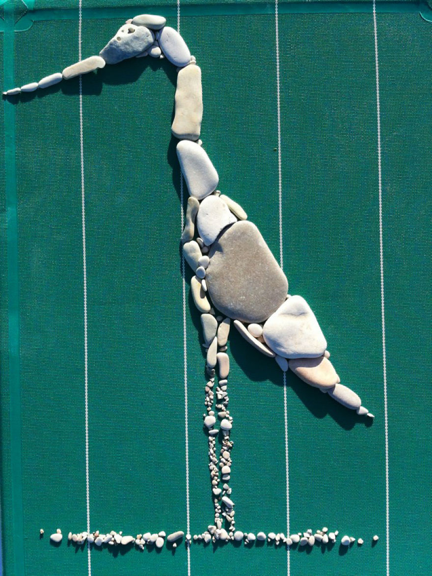 I Create Art From Stones I Find On The Beach I Create Art From Stones I Find On The Beach