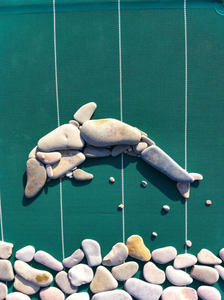 I Create Art From Stones I Find On The Beach I Create Art From Stones I Find On The Beach