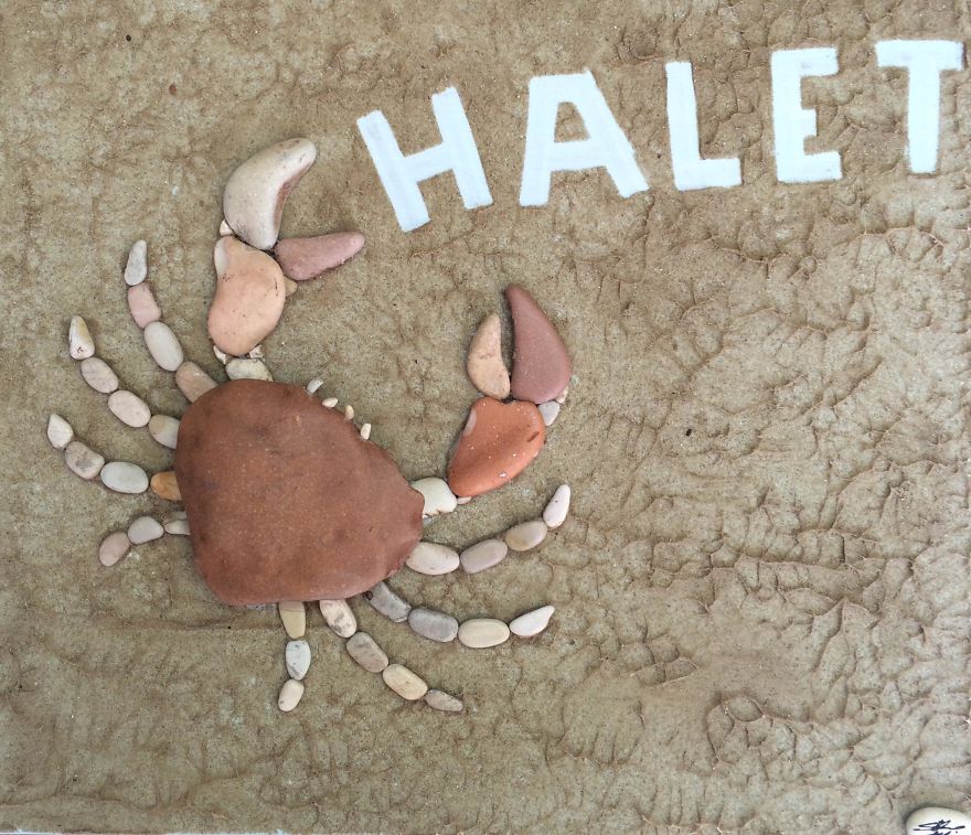 I Create Art From Stones I Find On The Beach I Create Art From Stones I Find On The Beach