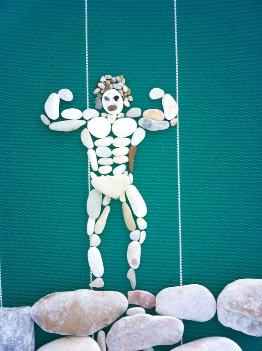 I Create Art From Stones I Find On The Beach I Create Art From Stones I Find On The Beach