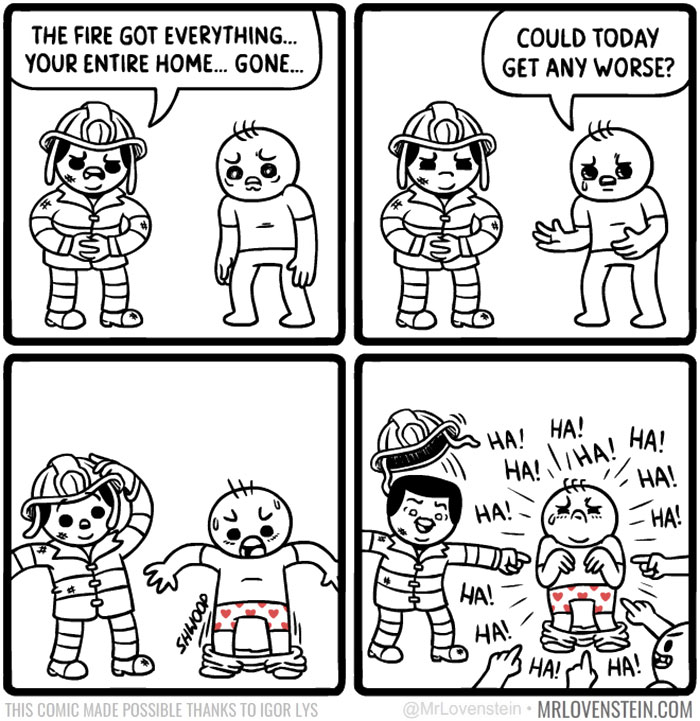 104 Brutally Hilarious Comics For People Who Like Dark Humour