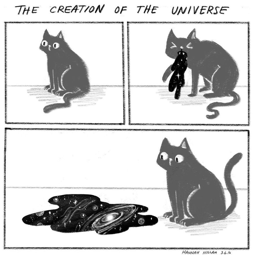 Artist Illustrates What It’s Like To Live With Cats (35 Pics) Artist Illustrates What It’s Like To Live With Cats (35 Pics)