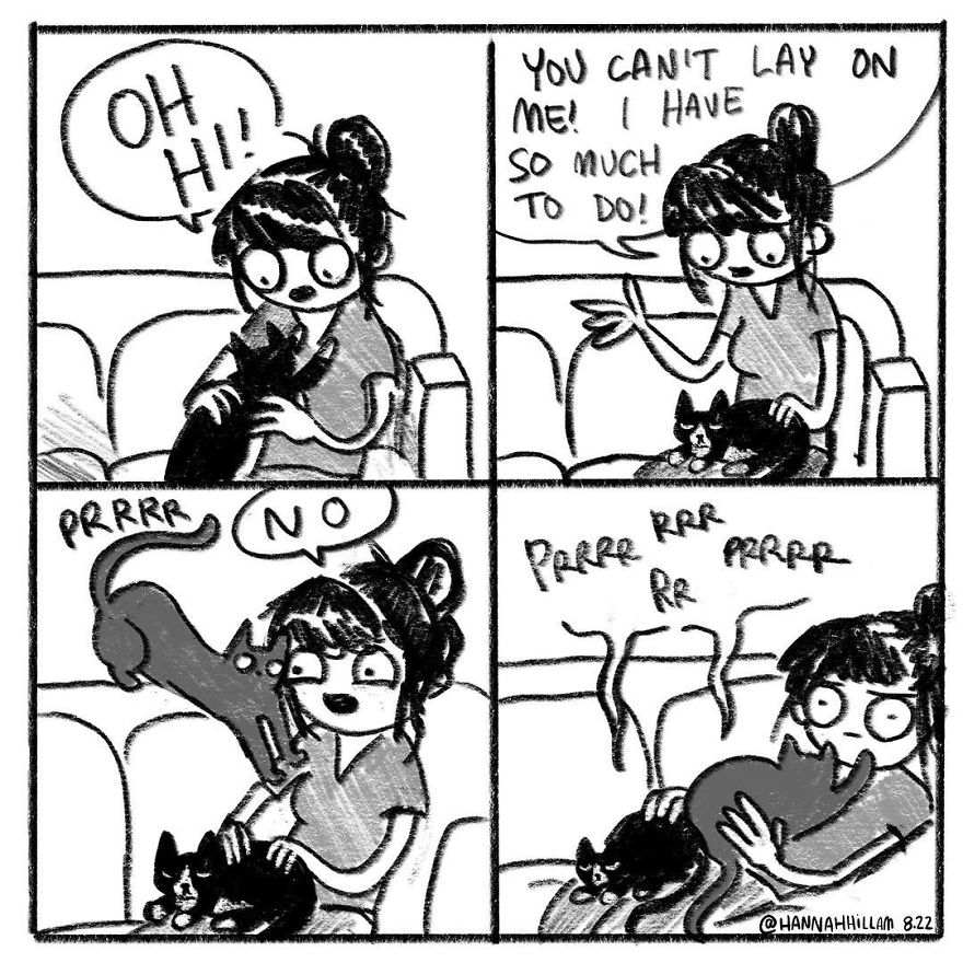 Artist Illustrates What It’s Like To Live With Cats (35 Pics) Artist Illustrates What It’s Like To Live With Cats (35 Pics)