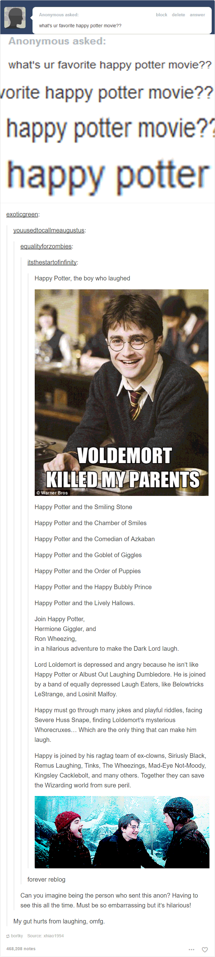 126 Harry Potter Tumblr Posts That Are Impossible Not To Laugh At If You&#8217;re A Potterhead