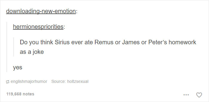 126 Harry Potter Tumblr Posts That Are Impossible Not To Laugh At If You&#8217;re A Potterhead