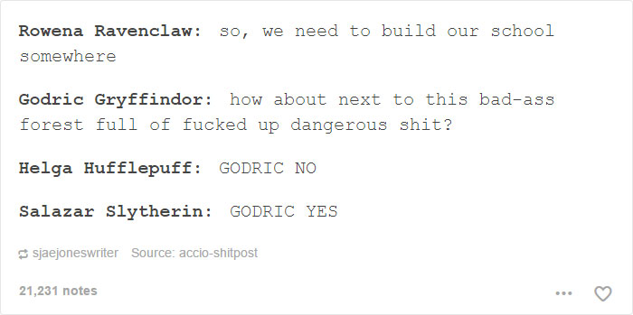 126 Harry Potter Tumblr Posts That Are Impossible Not To Laugh At If You&#8217;re A Potterhead