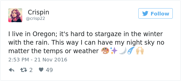 Woman Creates Glow-In-The-Dark Galaxy Painting For Boy Who Couldn&#8217;t Fall Asleep, Here&#8217;s His Reaction