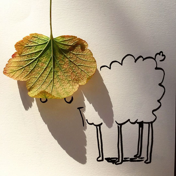 Artist Turns Shadows Of Everyday Objects Into Fun Illustrations (15 Pics) Artist Turns Shadows Of Everyday Objects Into Fun Illustrations (15 Pics)