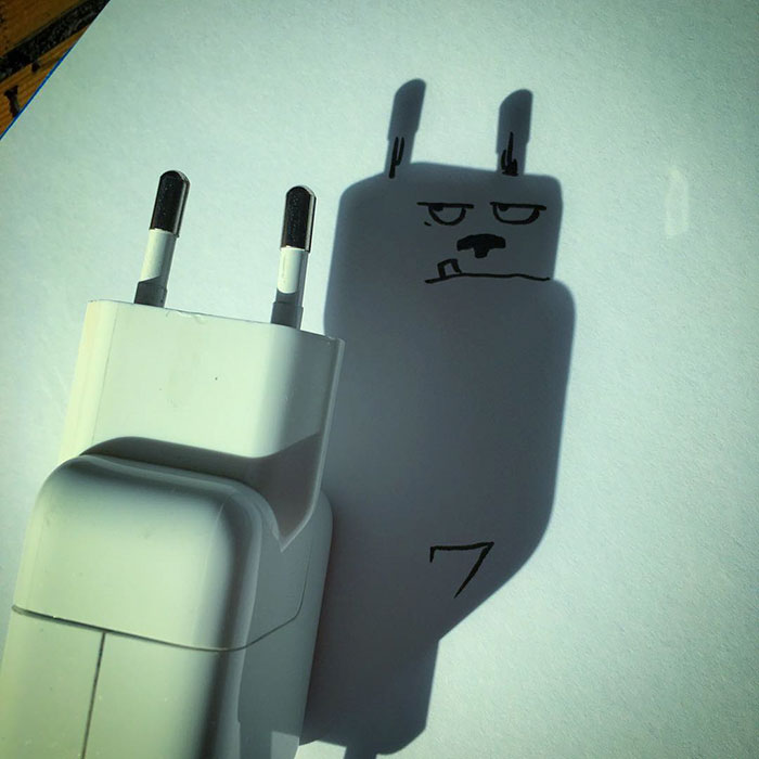 Artist Turns Shadows Of Everyday Objects Into Fun Illustrations (15 Pics) Artist Turns Shadows Of Everyday Objects Into Fun Illustrations (15 Pics)