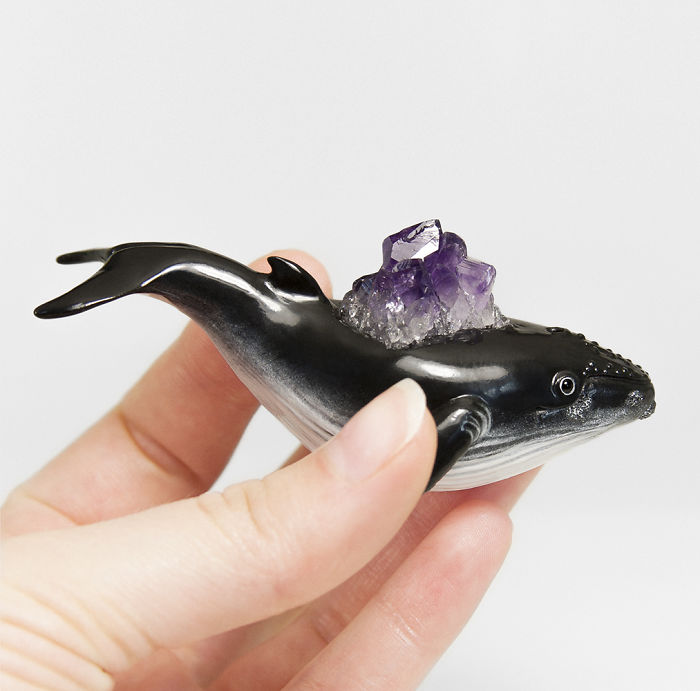 Tiny Animal Sculptures That I Create From Polymer Clay