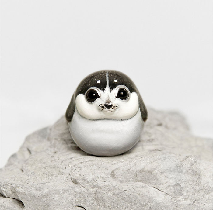 Tiny Animal Sculptures That I Create From Polymer Clay