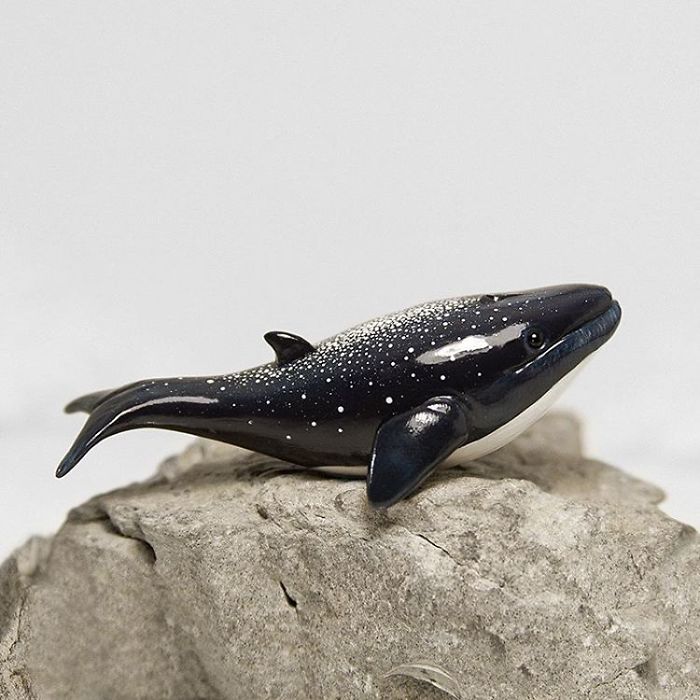 Tiny Animal Sculptures That I Create From Polymer Clay